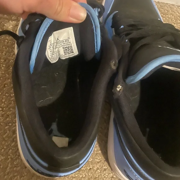 Air Jordan 1 Low Blue size‎ 9.5 - Picture 7 of 11